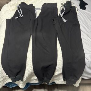 Figs Black Jogger Pants